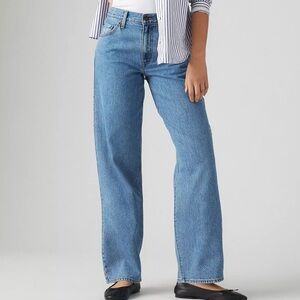 Levi's Medium Wash "Baggy Dad" Jeans